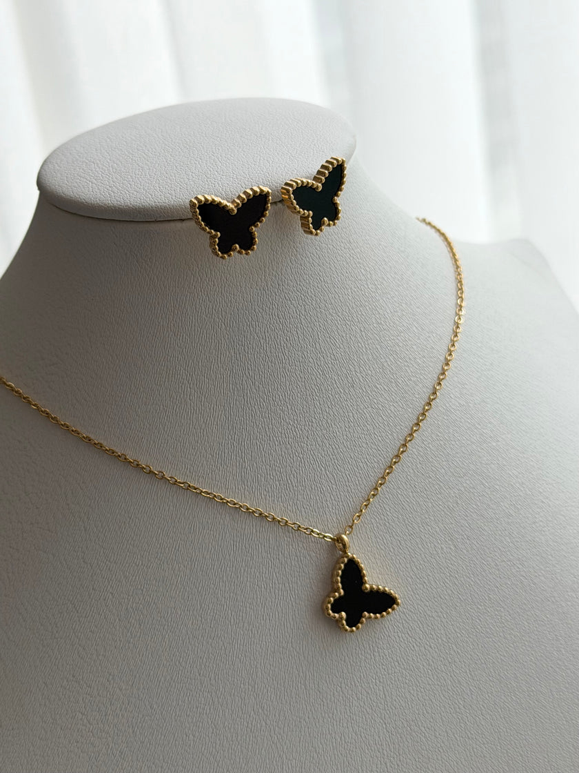 SET MARIPOSA NEGRA