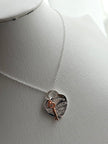 COLLAR CORAZON LLAVE