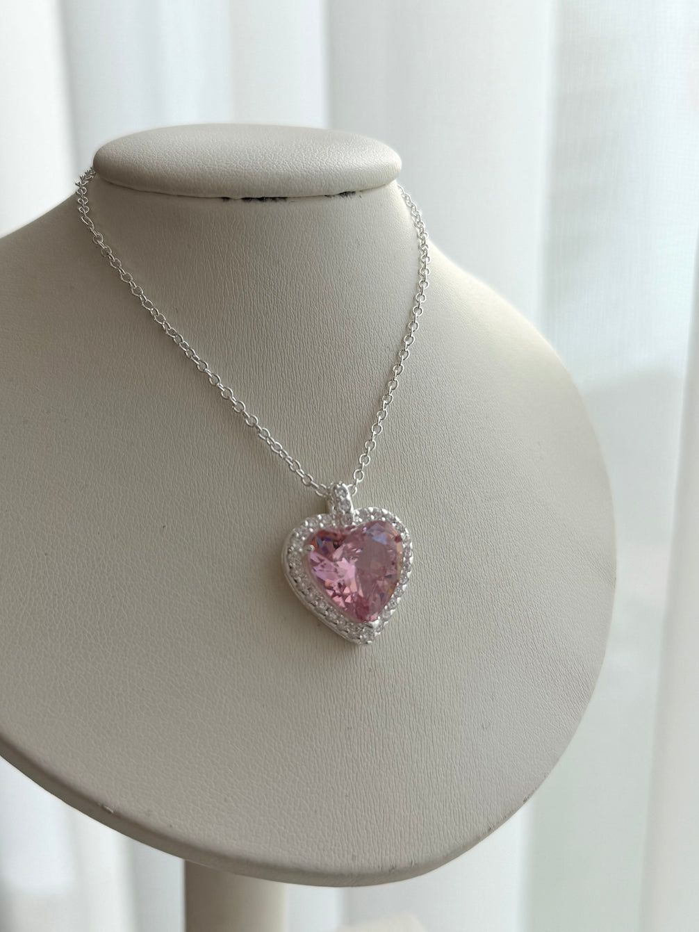 COLLAR CORAZON CRISTAL