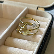 ANILLO ESPIRAL MARIPOSA