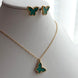 SET MARIPOSA VERDE