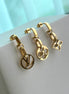 TRÍO DE ARETES LV
