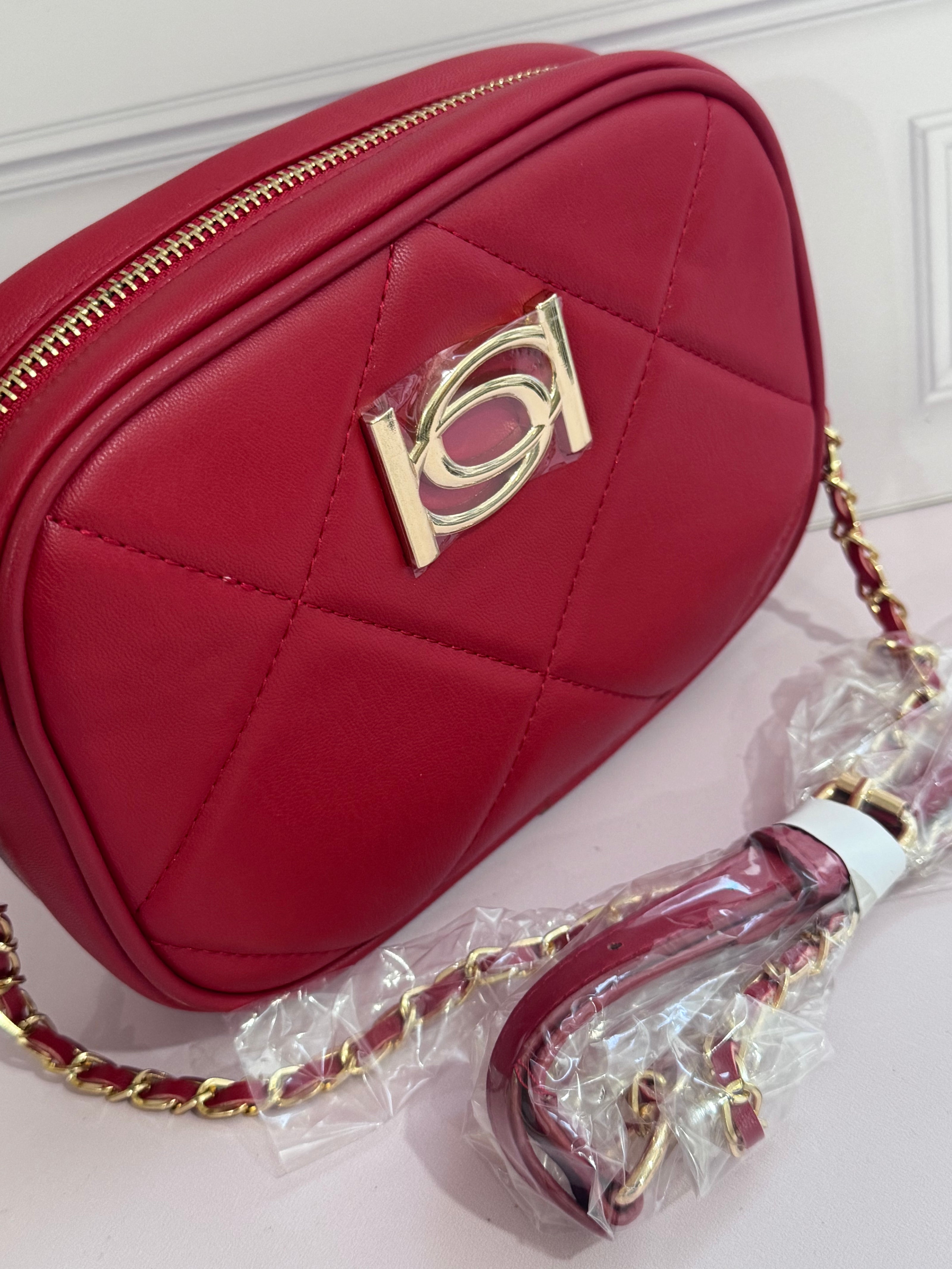 BOLSA BEBE CROSSBODY ROJA