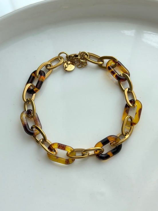PULSERA ESLABÓN CAREY