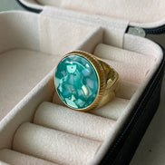 ANILLO REDONDO POEDRA