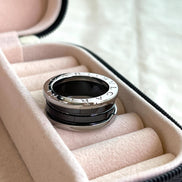 ANILLO CERÁMICA NEGRA