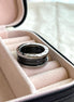 ANILLO CERÁMICA NEGRA