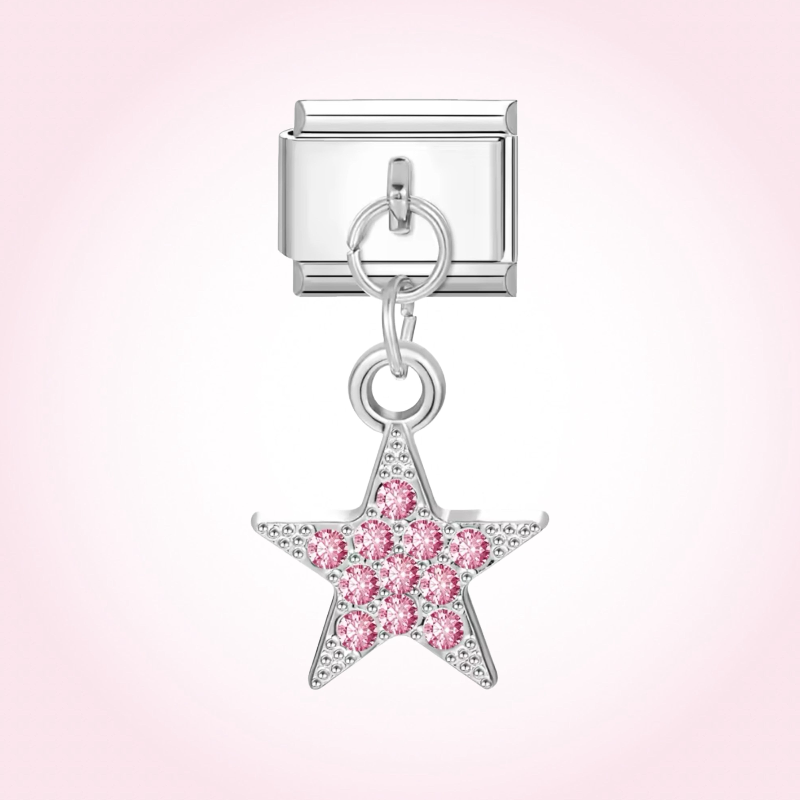 ESLABÓN CON DIJE PARA PULSERA ITALIANA