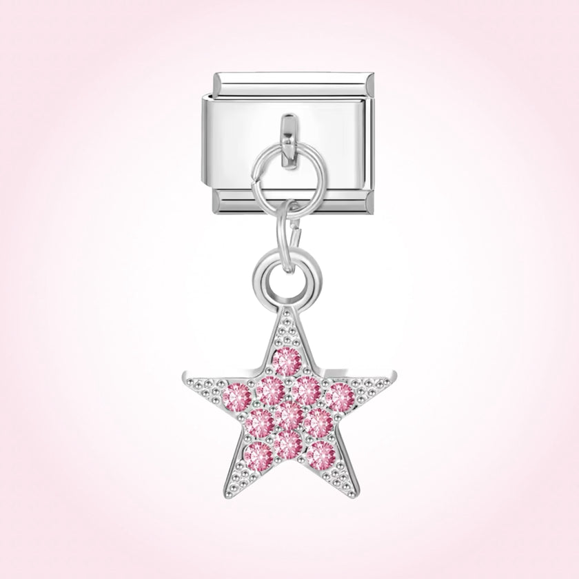 ESLABÓN CON DIJE PARA PULSERA ITALIANA