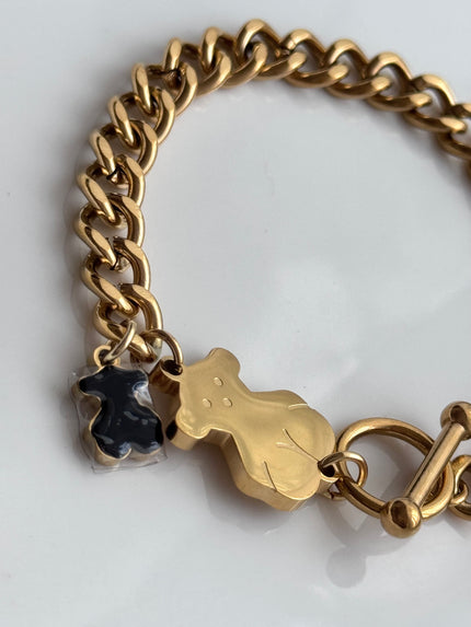 PULSERA CADENA OSO