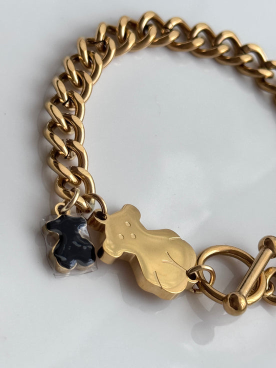 PULSERA CADENA OSO