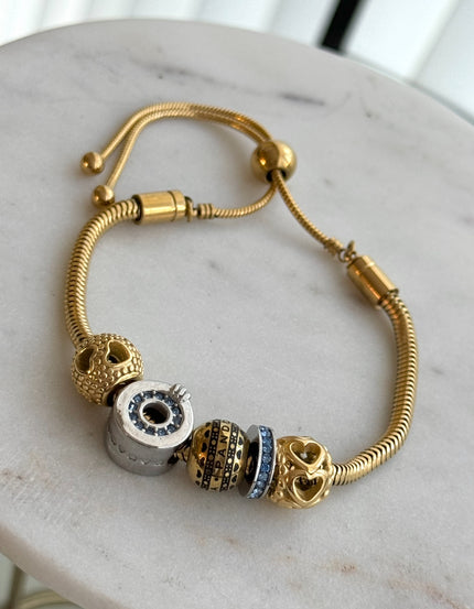 PULSERA CON CHARMS