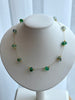 COLLAR GREEN STONE