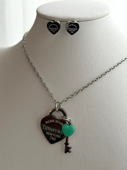 SET COMPLETO CORAZON Y LLAVE