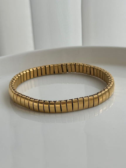 BRAZALETE TRIPLES LISO DELGADO