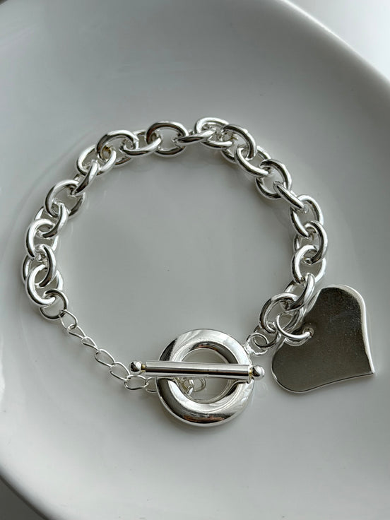 PULSERA DIJE CORAZON