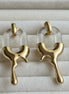 ARETE OVAL CON GOTAS