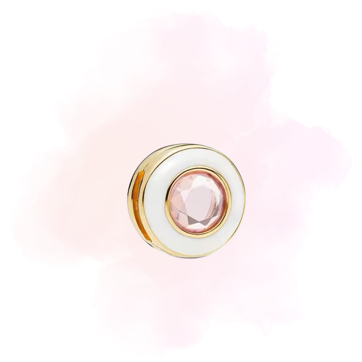 CHARM CON CRISTAL ROSA