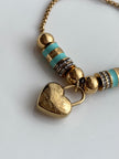PULSERA RÓNDELES DORADO