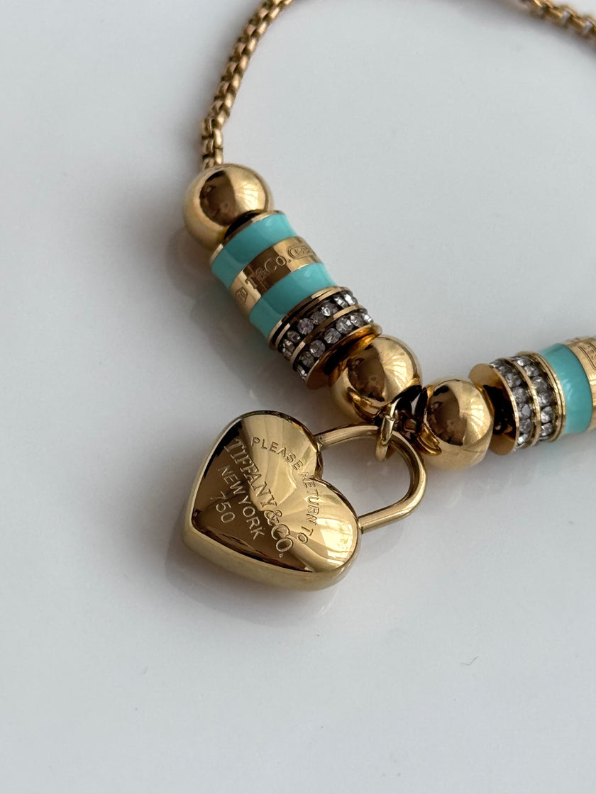 PULSERA RÓNDELES DORADO