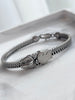 PULSERA ZIPPER PLATEADA