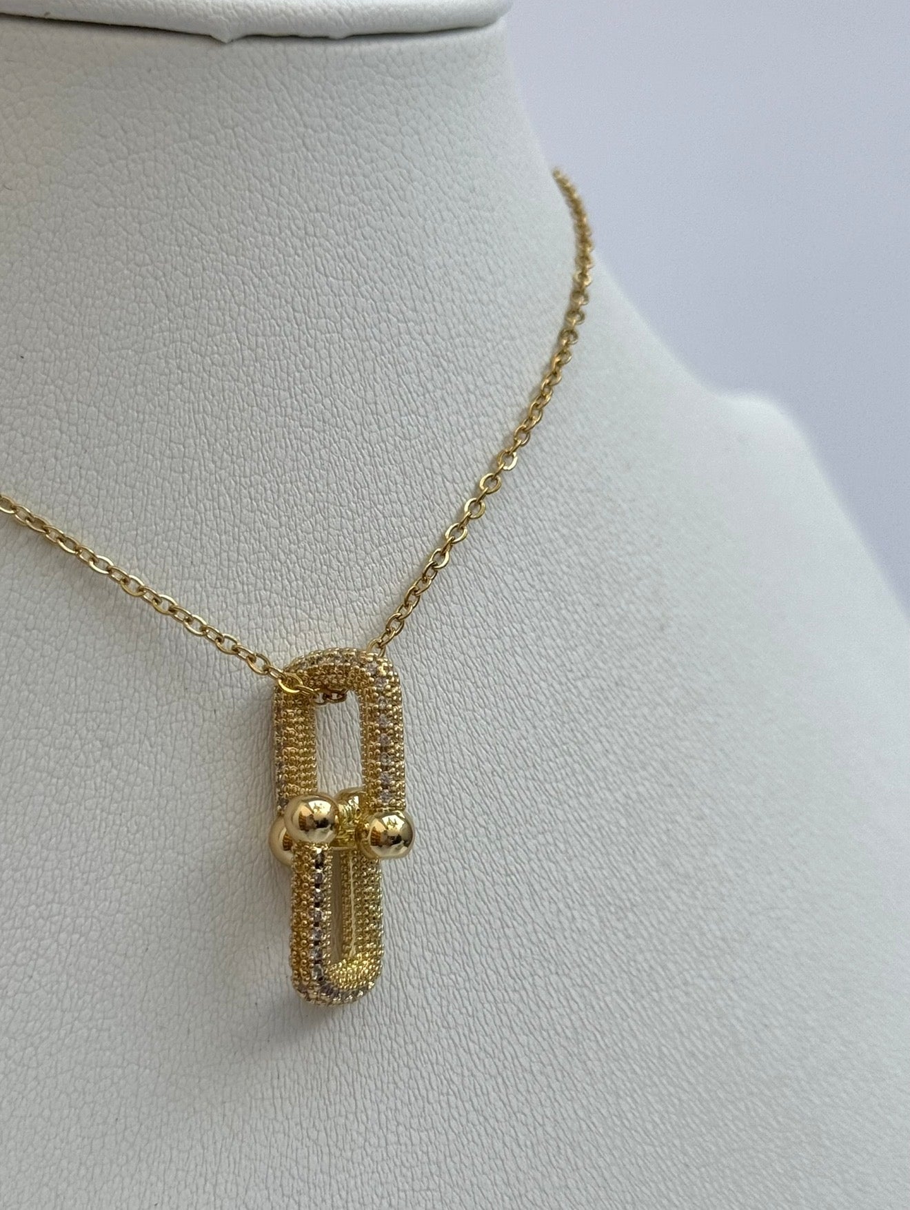 COLLAR ESLABONES CRISTAL