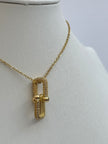 COLLAR ESLABONES CRISTAL