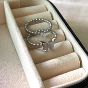 ANILLO DOBLE MARIPOSA