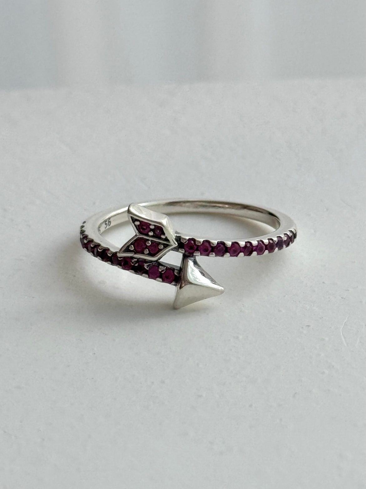 ANILLO FLECHA ROJO