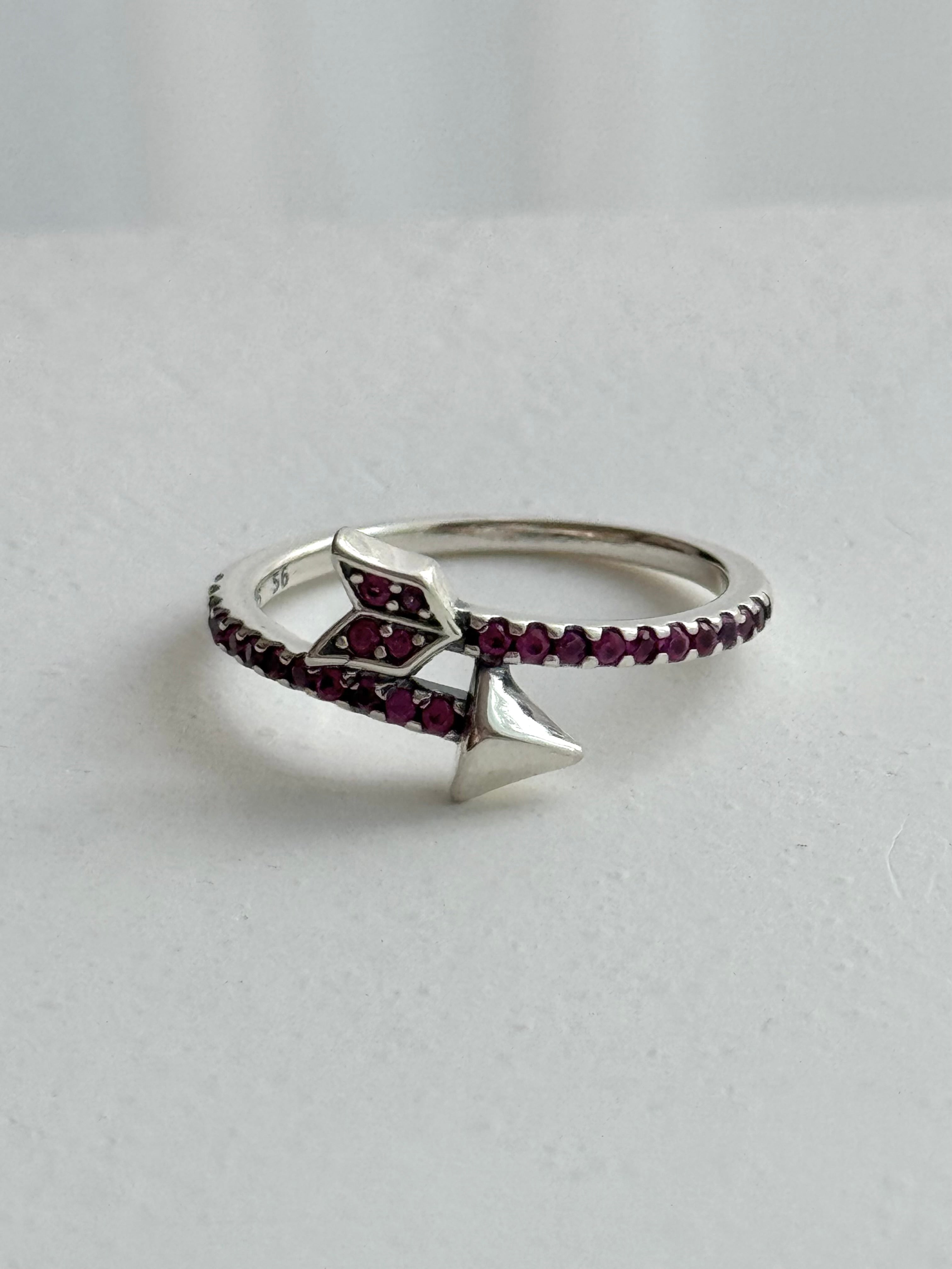 ANILLO FLECHA ROJO