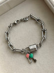 PULSERA ESLABONES CON DIJES