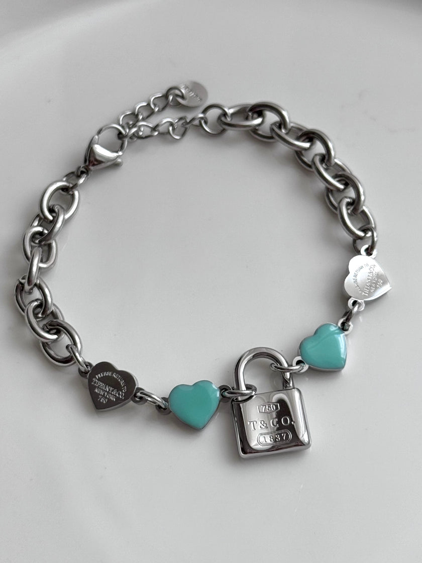 PULSERA CADENA CON DIJES