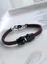 PULSERA ZIPPER NEGRA