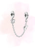 CHARM CON CADENA Y MARIPOSAS