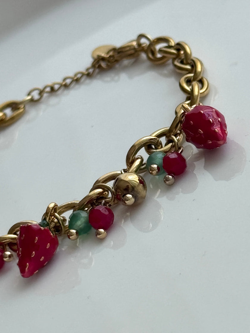 PULSERAS DIJES FRESA