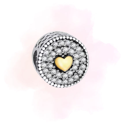 CHARM ZIRCONIA CON CORAZON