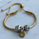 PULSERA CON CHARMS