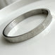 PULSERA RÍGIDA PLATEADA