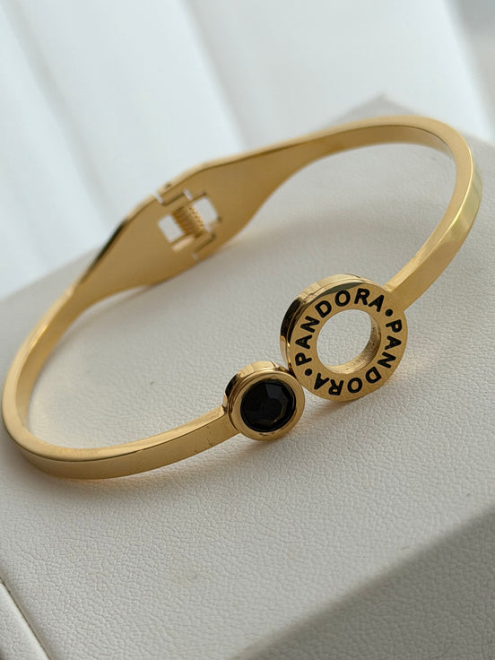 BRAZALETE CRISTAL NEGRO