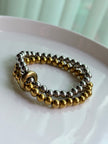PULSERA BOLITAS DIJE RONDANA
