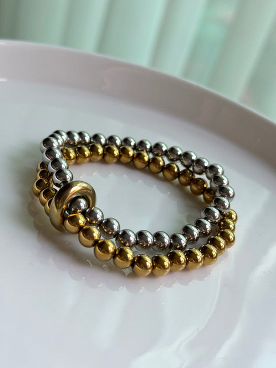 PULSERA BOLITAS DIJE RONDANA