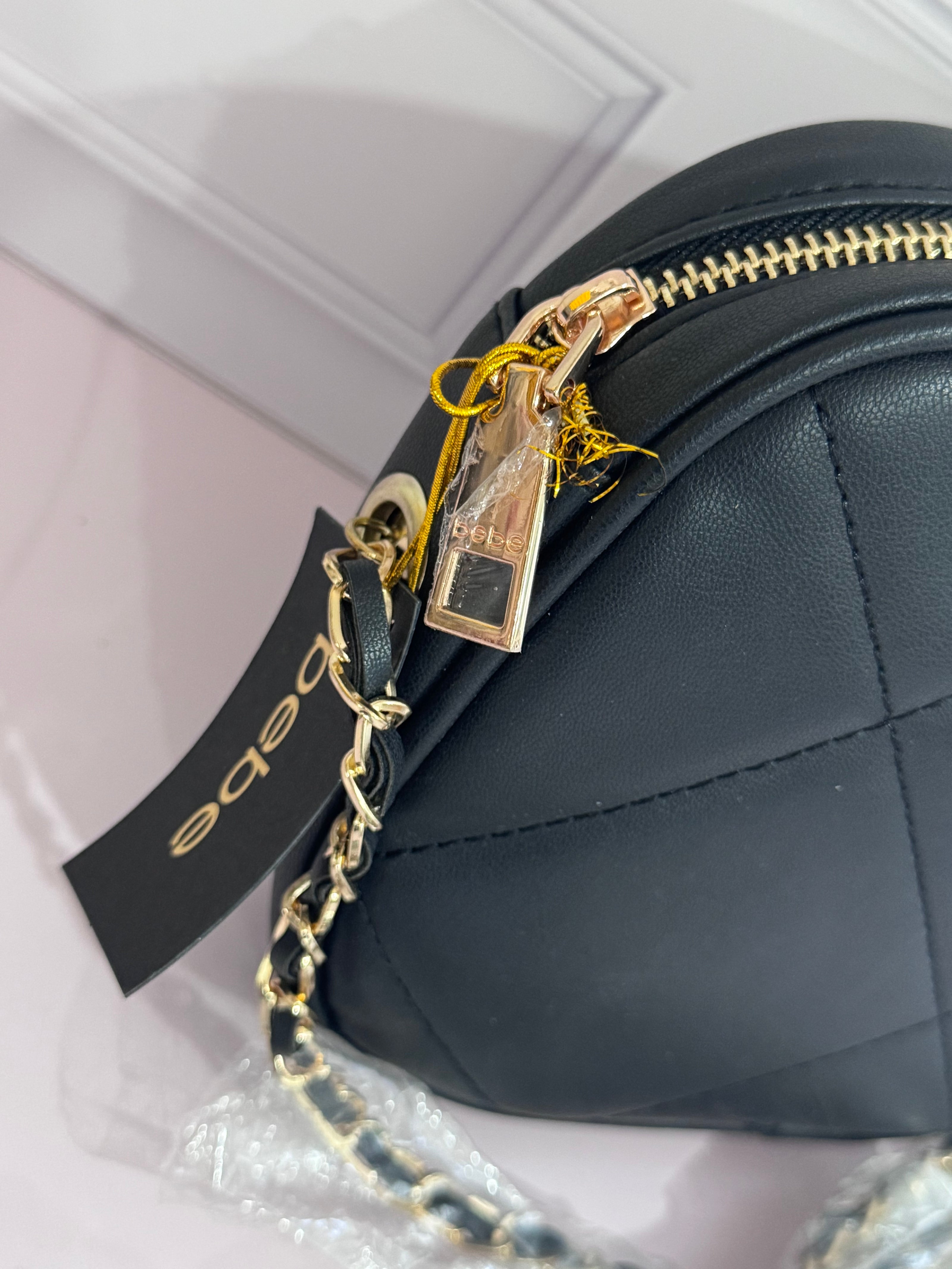 BOLSA BEBE CROSSBODY NEGRA