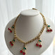COLLAR DIJES CHERRIES DE CRISTAL