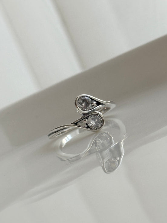 ANILLO DOBLE GOTA