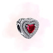 CHARM CORAZON ROJO