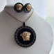 SET COMPLETO MEDUSA NEGRO