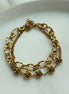 PULSERA DOBLE ROSAS
