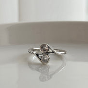 ANILLO DOBLE GOTA