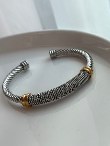 BRAZALETE ABIERTO ALAMBRE