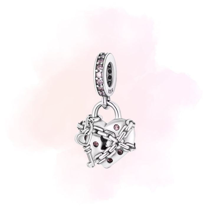 CHARM CORAZON CADENA